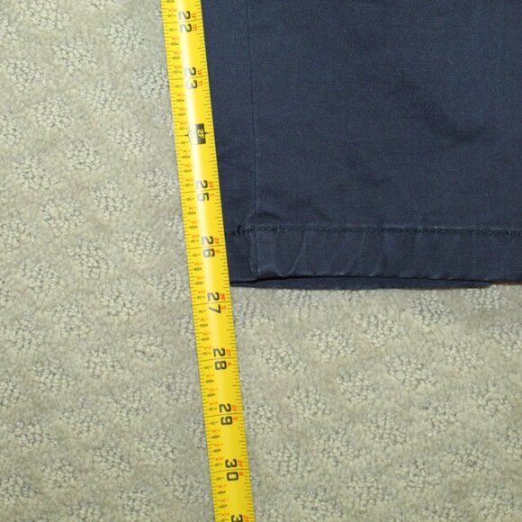 Gap Women's Size 10 Girlfriend Khaki Navy Blue Chino Pants - Picture 3 of 7